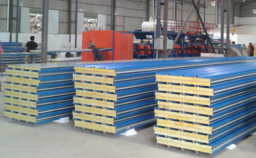 厂房翻新如何选共和彩钢岩棉板防火厚度